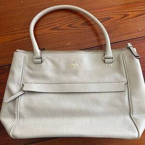 Kate Spade ivory Leather Bag